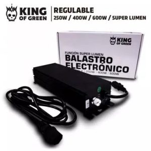 balastro electronico regulable 600w king of green