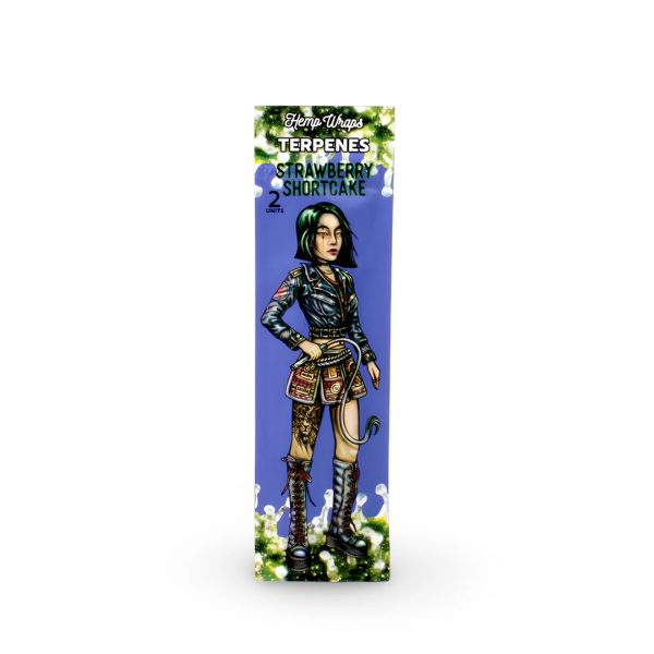Blunt hemp wrap terpenes strawberry shortcake - LRC