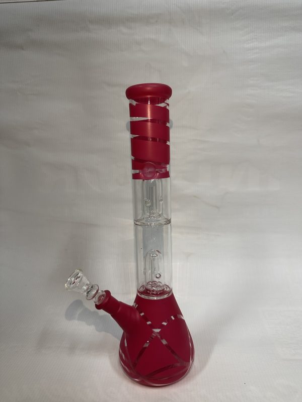 Bong beaker rosa 30cm