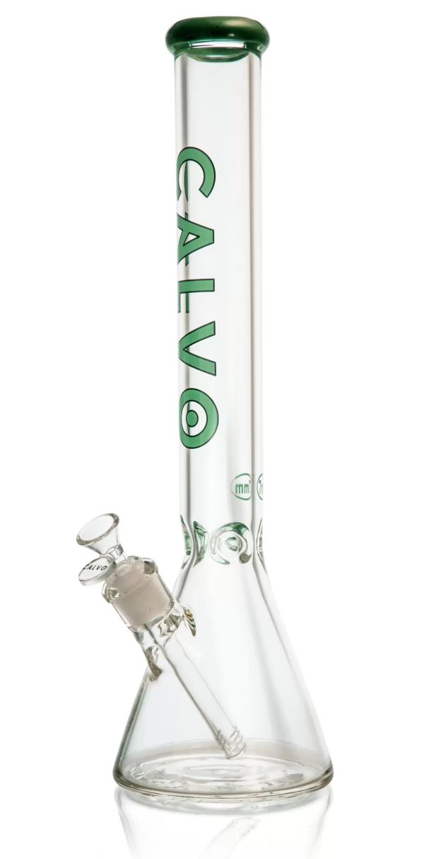 Bong beaker verde - calvo glass