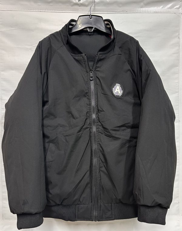 Chaqueta universitaria negra/rojo - tonlion - Imagen 2