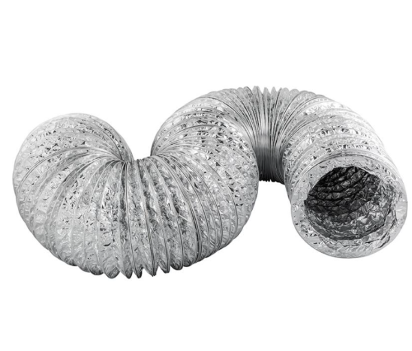 Ducto aluminio flexible 102mm x 5 mtr - grow genetics