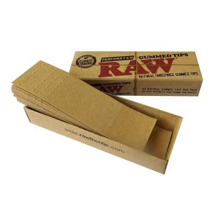filtro tips RAW de cartón prepicados y con goma