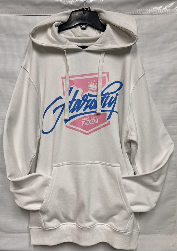 Hoodie blanco original group (poleron) - hardfly
