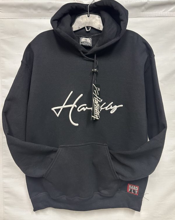 Hoodie negro poleron - hardfly