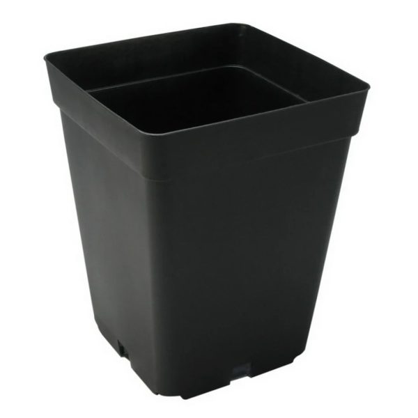 macetero cuadrado de 11lt plastico nacional