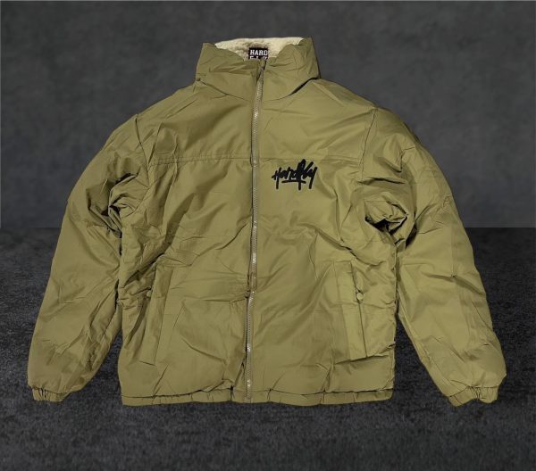 Puffer reversible versión oliva (chaqueta) - hardfly