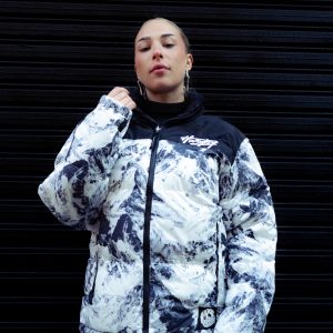 Chaqueta puffer south white - hardfly