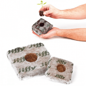 Pack growblock coco 8x8cm - jiffy