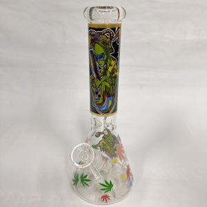 Bong beaker mediano marciano verde