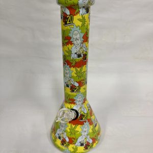 Bong beaker diseños rick 420
