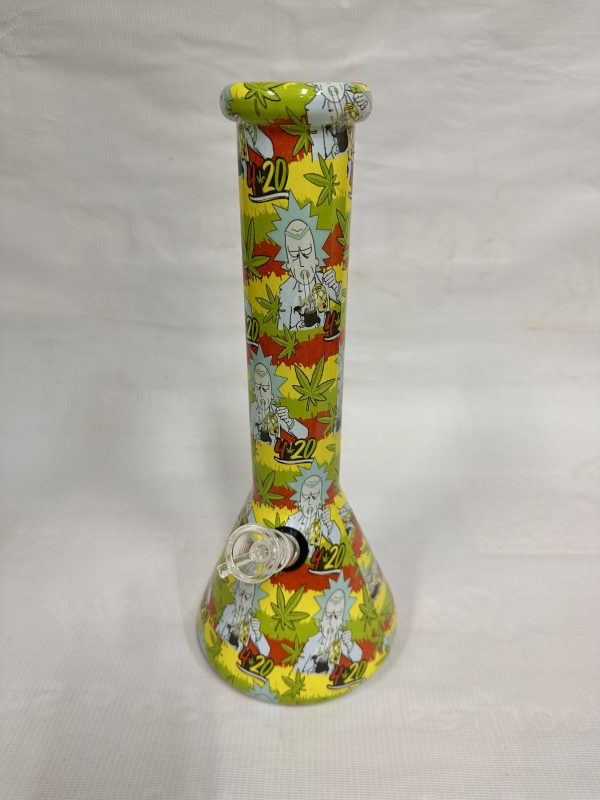 Bong beaker diseños rick 420