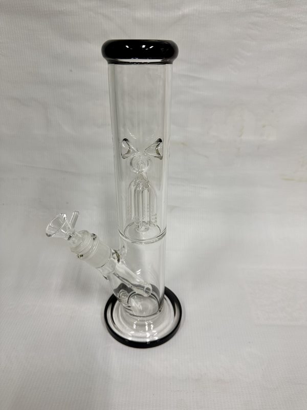 bong transparente/negro