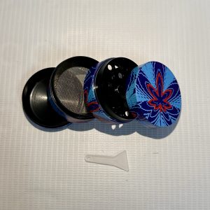 Moledor diseño hoja azul