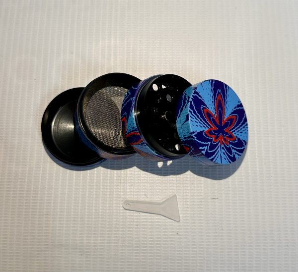 Moledor diseño hoja azul