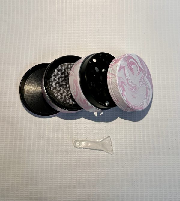 Moledor diseño rosa/blanco