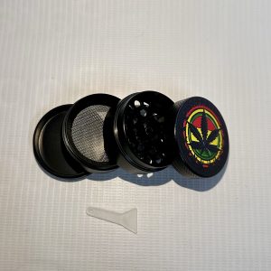 Moledor diseño hoja black rasta