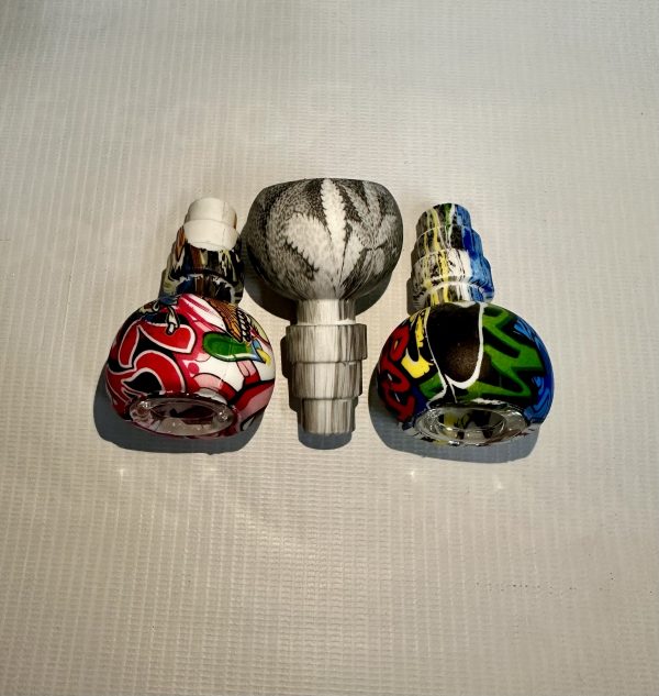 quemador de silicona con vidrio grande - Imagen 2
