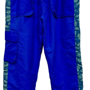 PANTALONES AZUL DETALLES TURQUESA HF