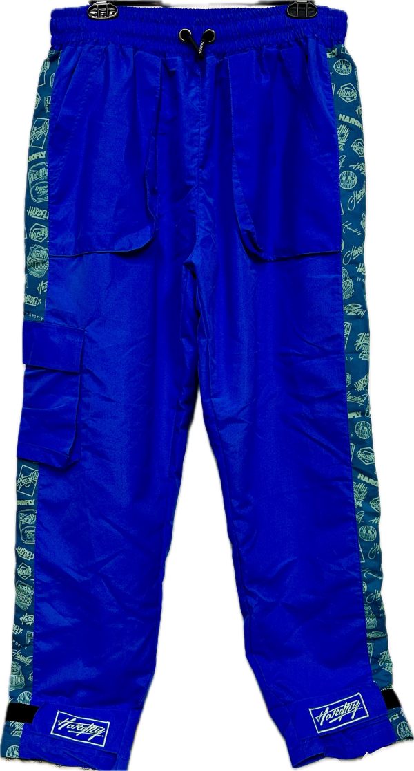 PANTALONES AZUL DETALLES TURQUESA HF