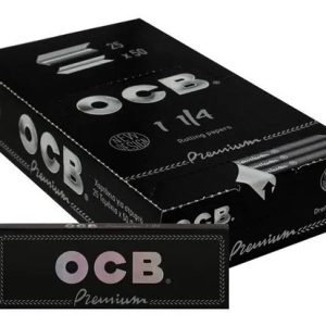papelillo premium negro ocb 1 1/4