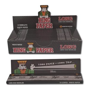 Papelillos king size blanco de 12,5cm - king paper