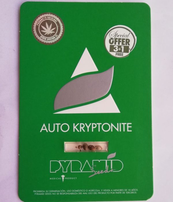 Semillas kryptonite x3+1 auto - pyramid