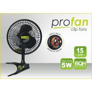 Ventilador fijo clip fan 15cm/5w - garden highpro