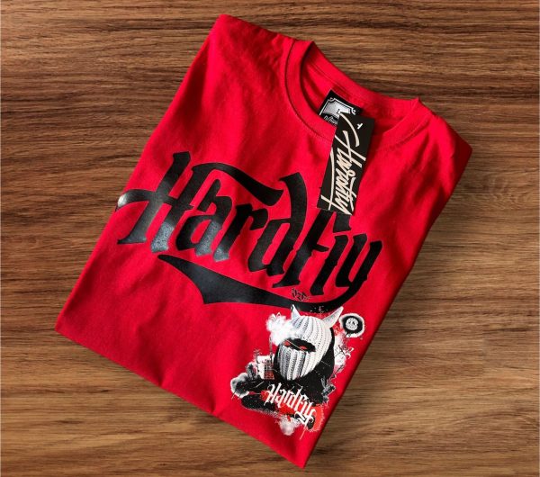 Polera roja drum - hardfly