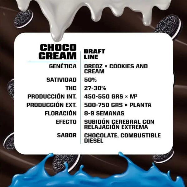 Semillas choco cream x4 fem - bsf - Imagen 2