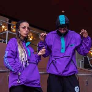 Cortaviento morado majestic - hardfly