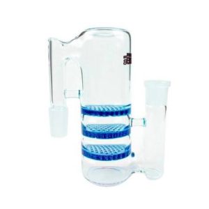 Atrapacenizas panal triple azul 14mm - bonglab