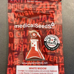 Semillas white widow 3+2 fem - medical seeds