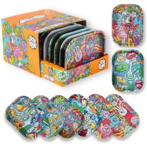 bandejas metálicas pequeñas n2 ilustración - soulblime