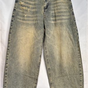 Pantalon ancho diseño líneas