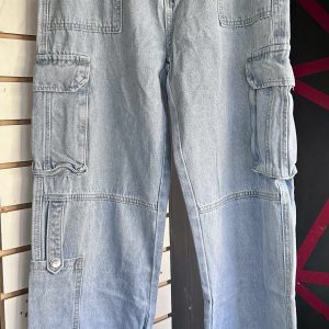 Pantalón ancho azul celeste DB1011