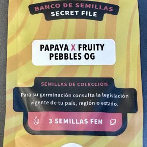 semillas papaya x fruity pebbles og - secret life