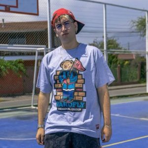 Polera gris osito 2023 - hardfly