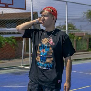 Polera negra osito 2023 - hardfly