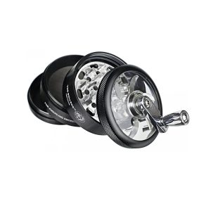 Moledor metálico manivela 60mm - the bulldog