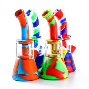 Bong silicona/vidrio - BY ZF