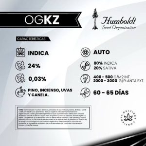 Semillas OGKZ x3 - humboldt seeds