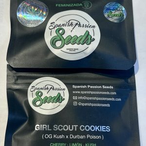 Semillas girl scout cookies x3 fem - spanish passion seeds