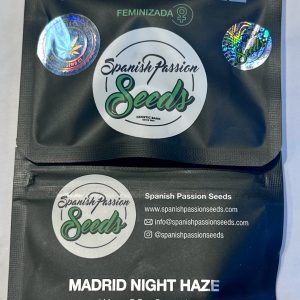 Semillas Madrid night haze x3 fem - spanish passion seeds
