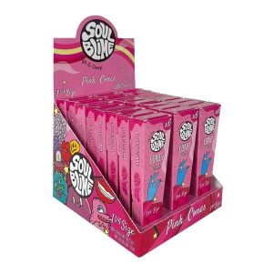 Conos orgánicos display 6u pink - soulblime